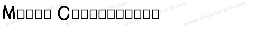 March Clean字体转换